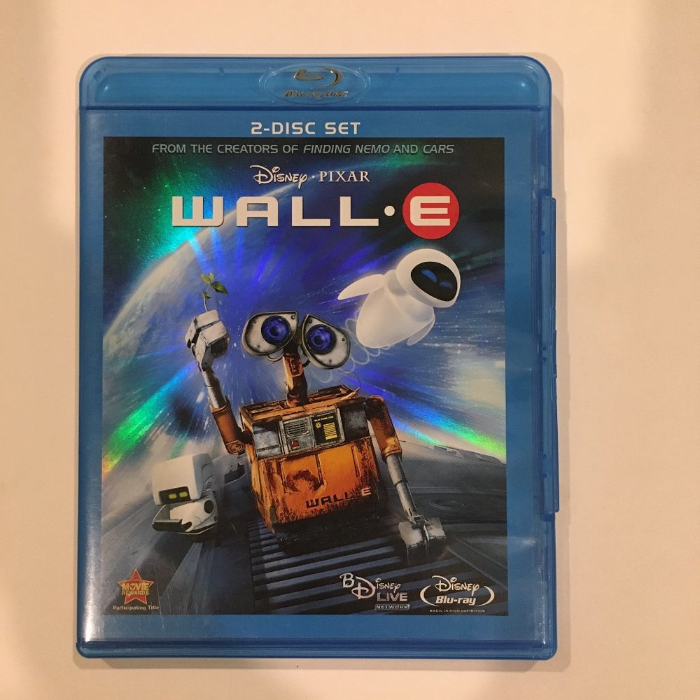Disney PIXAR WALLE Blu-Ray 2 Disc Set